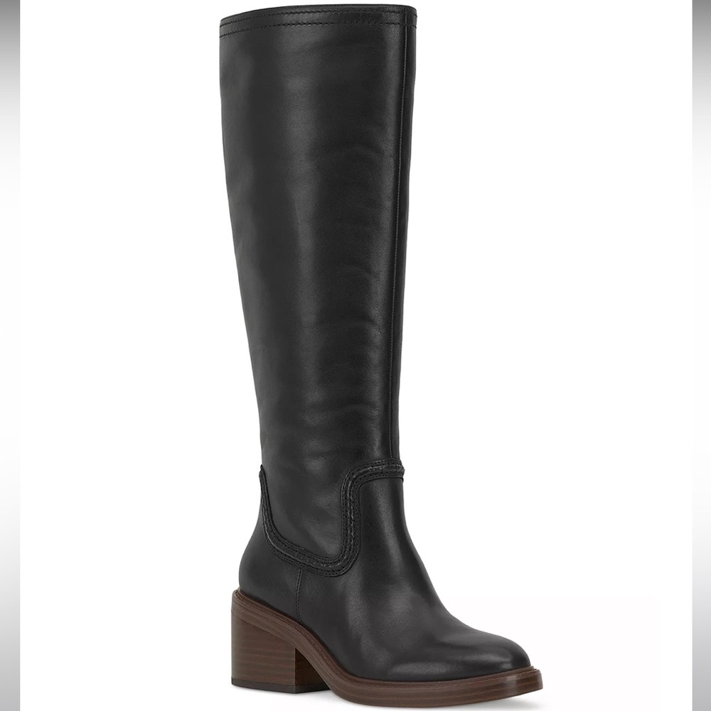 Vince Camuto Black Over the Knee Boots